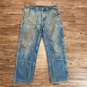 Vintage Carhartt double knee baggy jeans